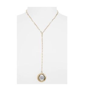 Nordstrom Stone Pendant Y-Necklace